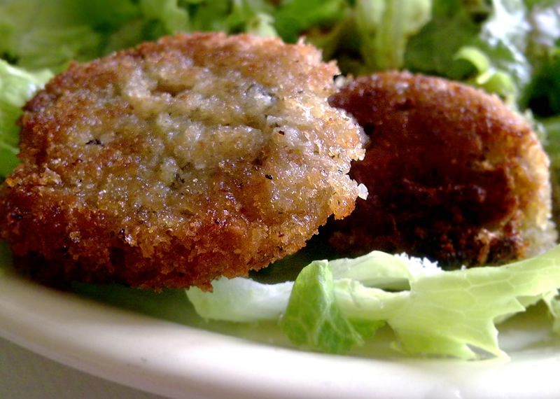 Criadillas de ternera a la milanesa