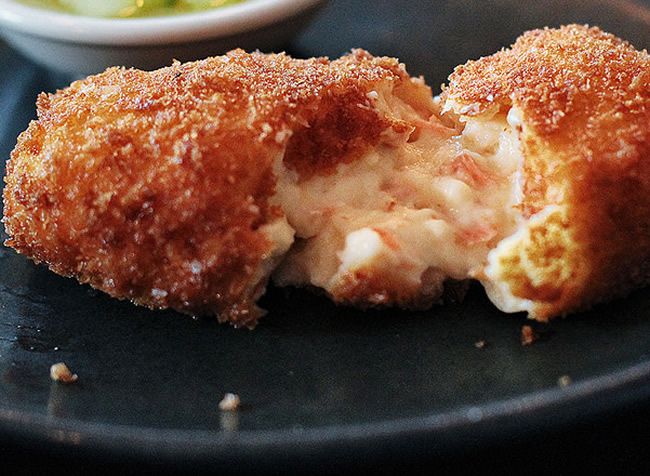 Croquetas de jamón y soja