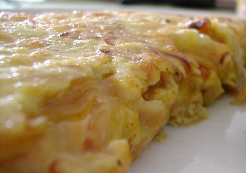 Gratinado de verduras con manzana