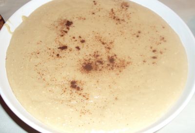 Natillas de avena