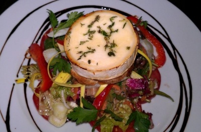 Ensalada templada de la huerta