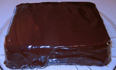 Bizcocho de salvado chocolateado