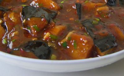 Berenjenas en ensalada