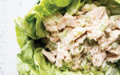 Ensalada de atún con yogur