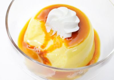 Flan de limón en microondas