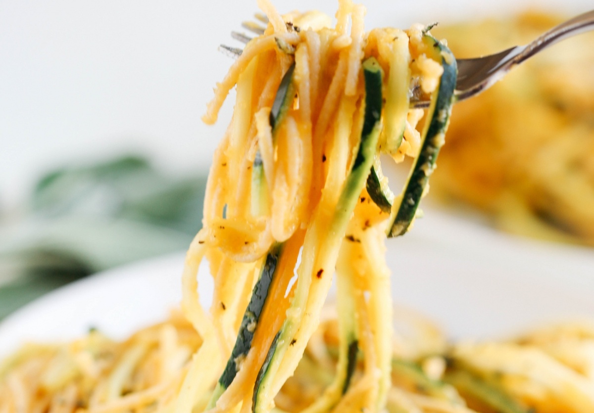 Espaguetis con calabacines