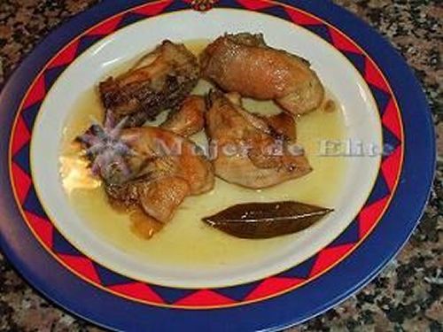 Pollo al ajillo  chefo