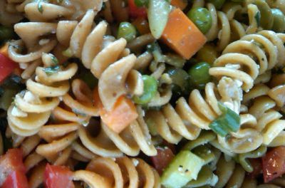 Cintas con verduras