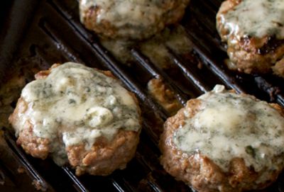 Hamburguesas con queso al horno