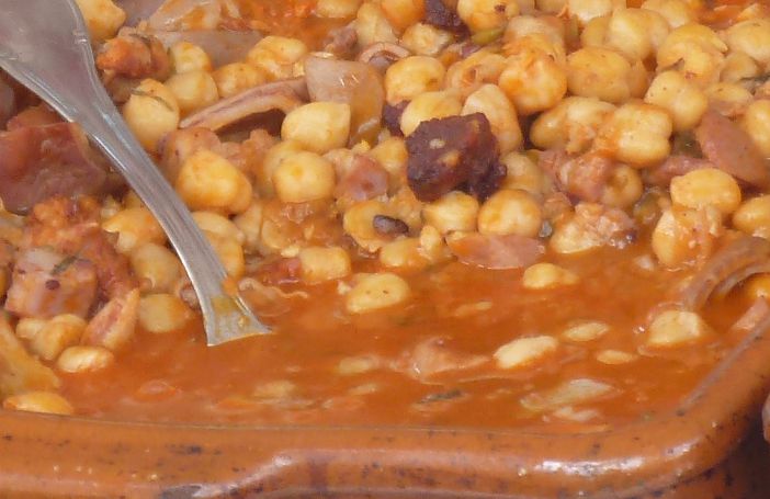 Garbanzos a la andaluza