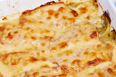 Endibias gratinadas