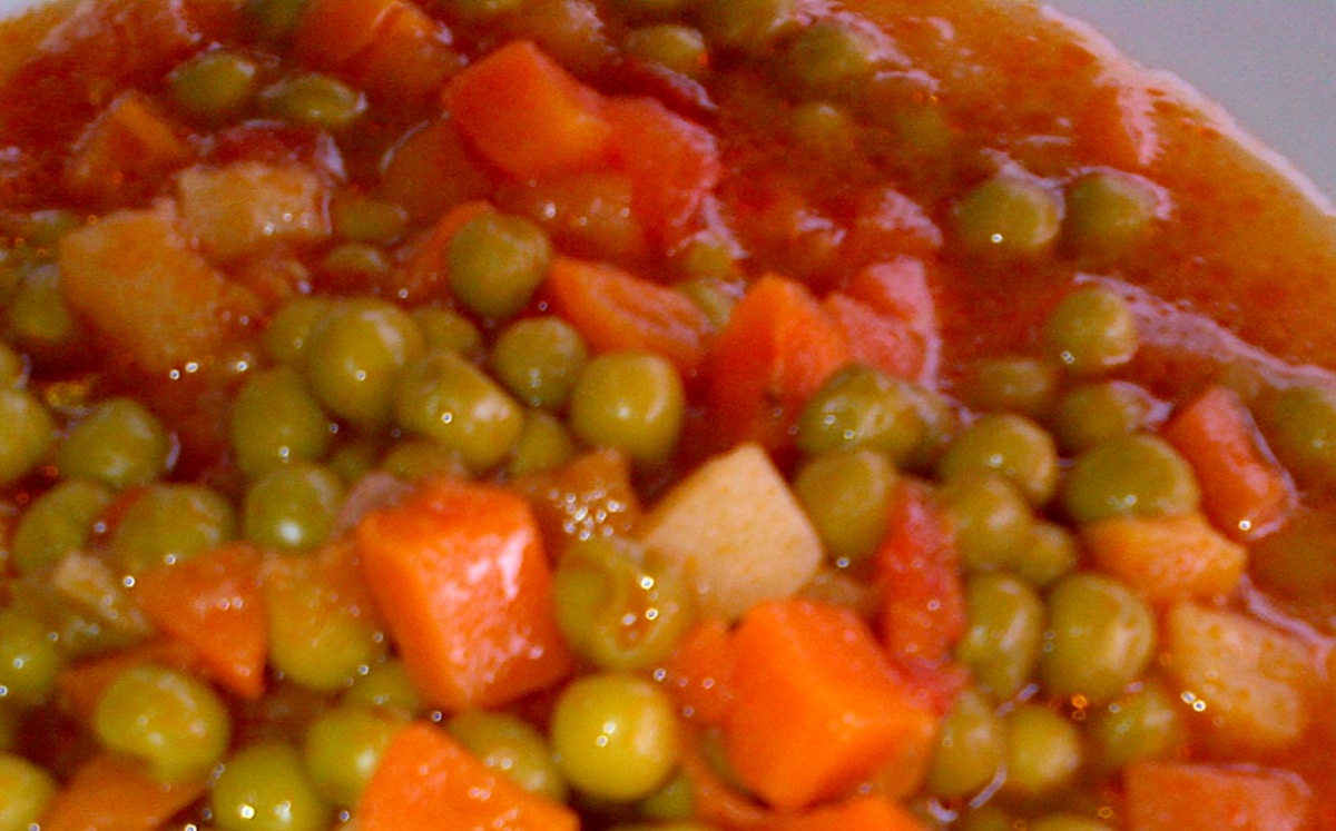 Guisantes a la parisién olla a presión