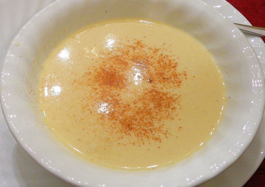 Sopa de yogurt