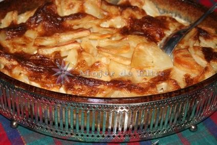 Patatas con queso gratinadas