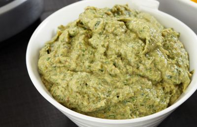 Paté de espinacas dos quesos