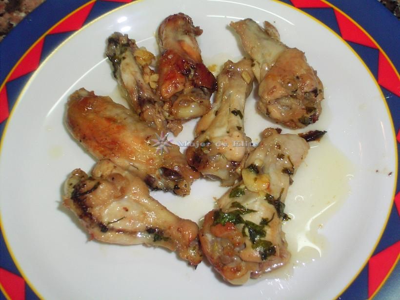 Alitas a la cerveza  chefo