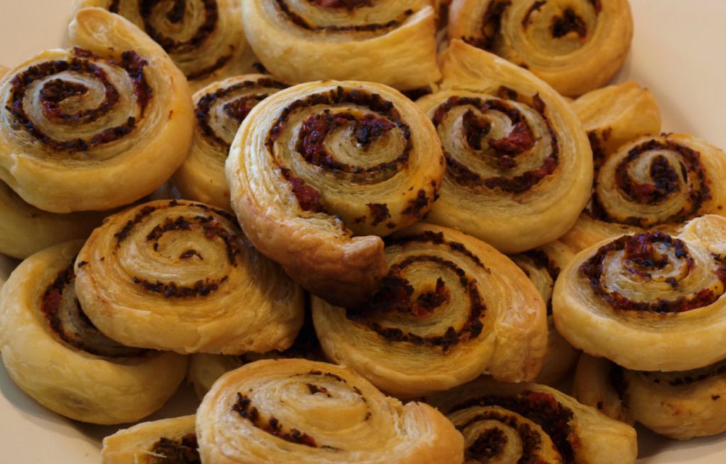Pastelillos de tapenade