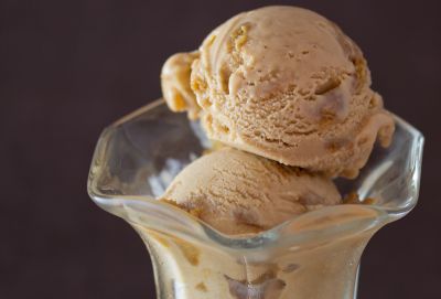 Helado de turrón express
