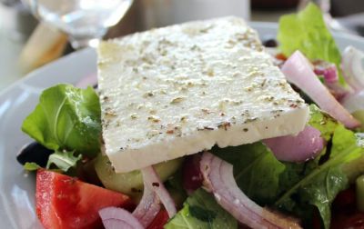 Queso fresco marinado