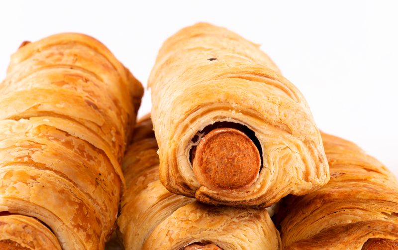 Pastelitos de salchichas