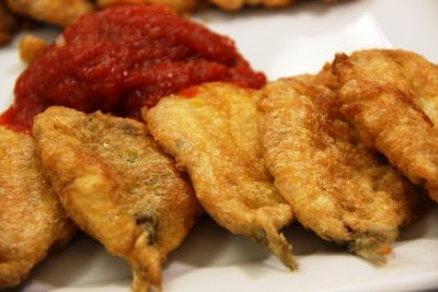 Sardinas en gabardina