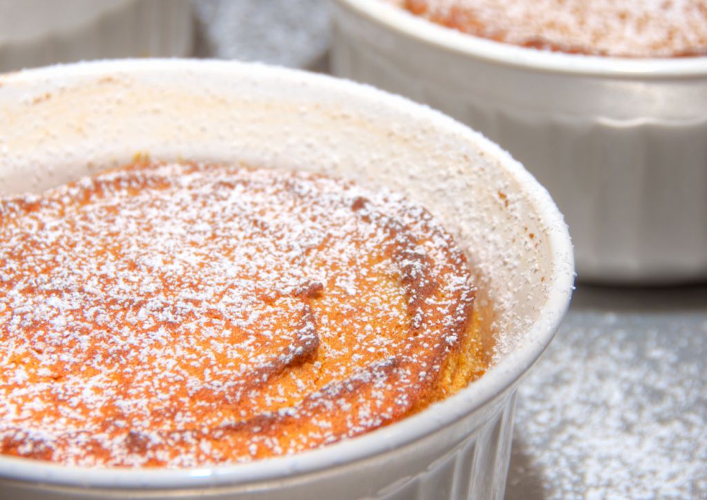 Soufflé de avellanas
