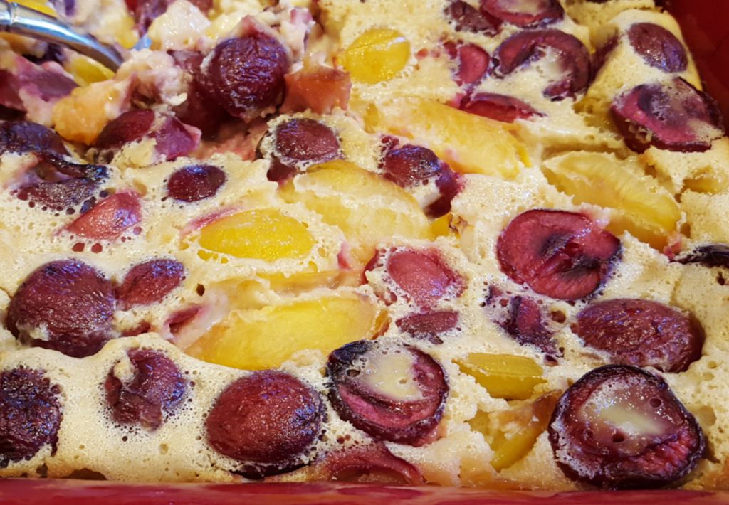 Gratín de frutas