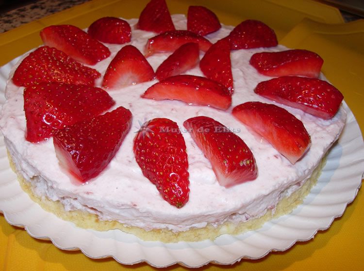 Tarta de fresones