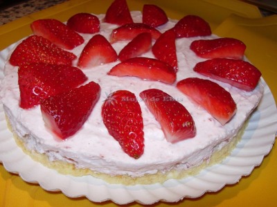 Tarta de fresones