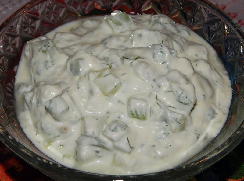 Salsa de yogurt