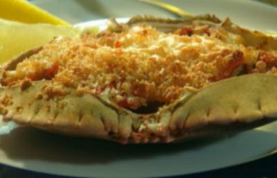 Buey de mar relleno