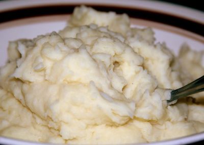 Puré de patatas guarnición