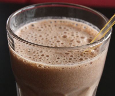Batido de chocolate light