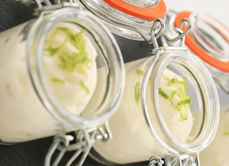 Crema de queso fresco y yogur