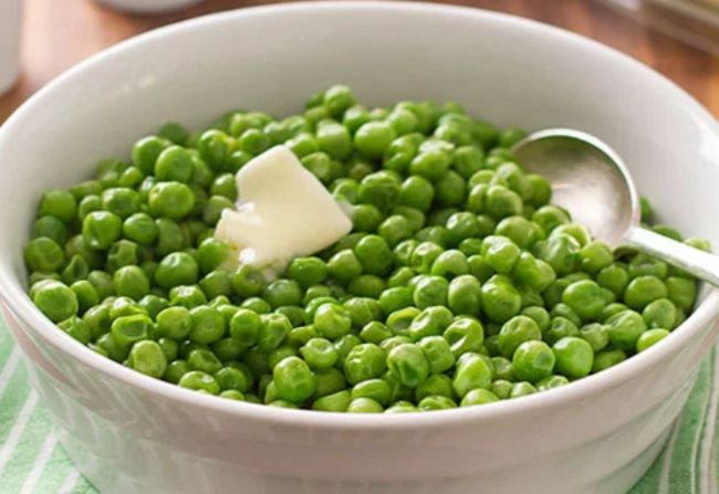 Guisantes a la inglesa
