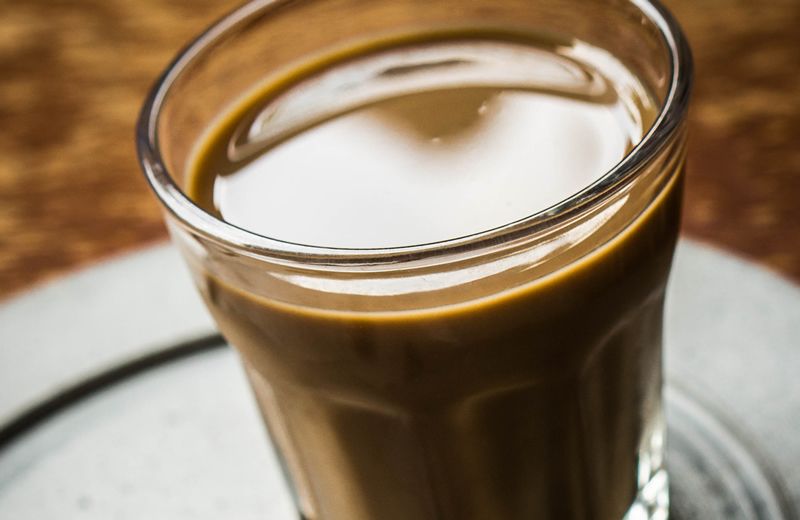 Café irlandés sin nata