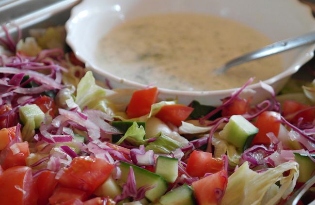 Salsa ensalada china
