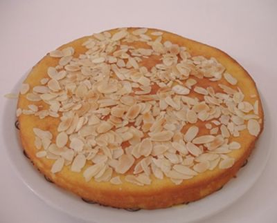 Bizcocho de almendras básico