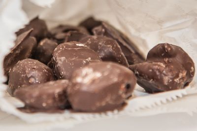 Bombones de ciruelas pasas