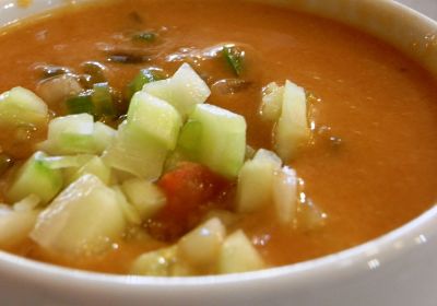 Gazpacho casero sin pan