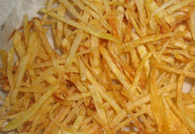 Patatas paja