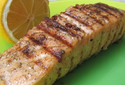 Salmón escabechado