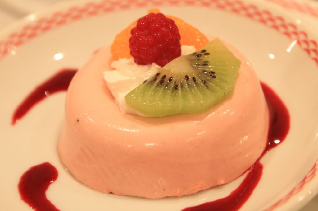 Pastel de queso y mermelada