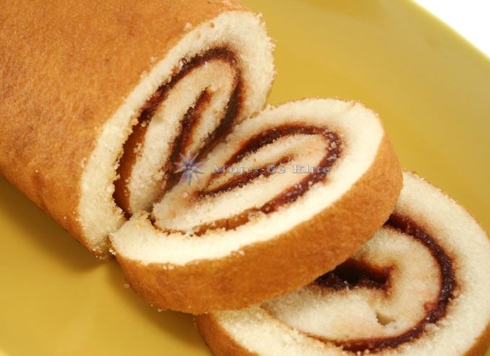 Brazo de gitano con mermelada