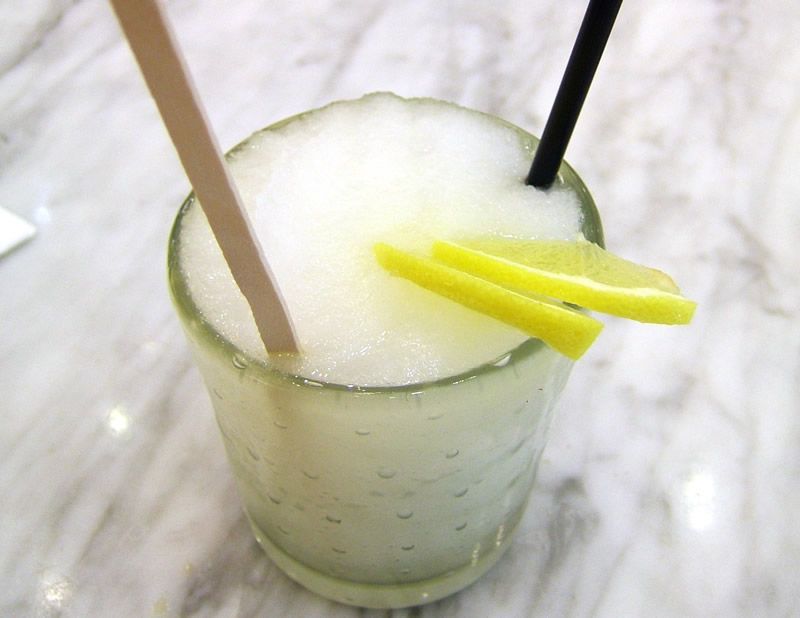 Sorbete de limón
