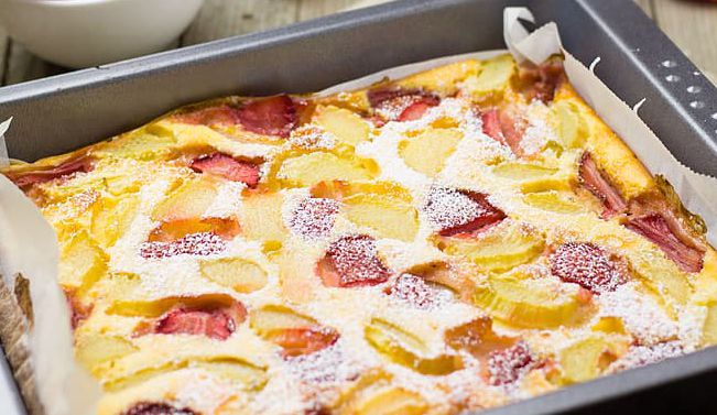 Macedonia de frutas gratinadas