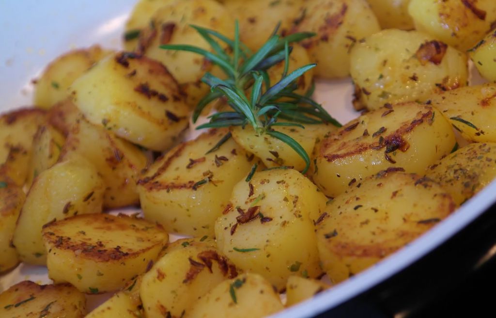 Patatas a la vainilla