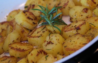 Patatas a la vainilla