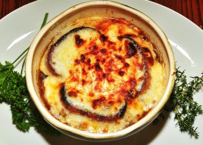 Gratinado de berenjenas light