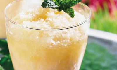 Granizado de melón y sandía